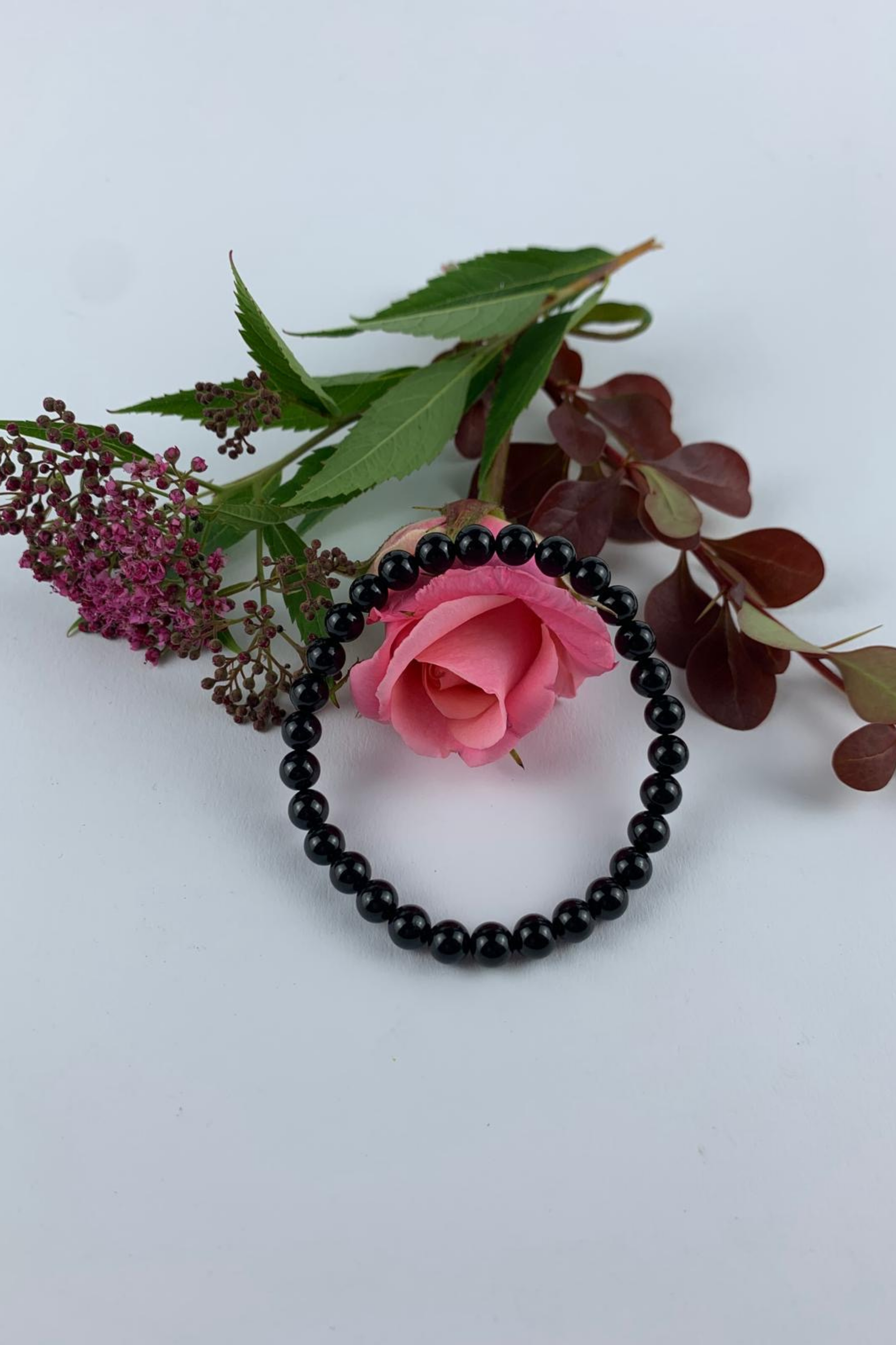 Kugelarmband-Schwarzer Turmalin