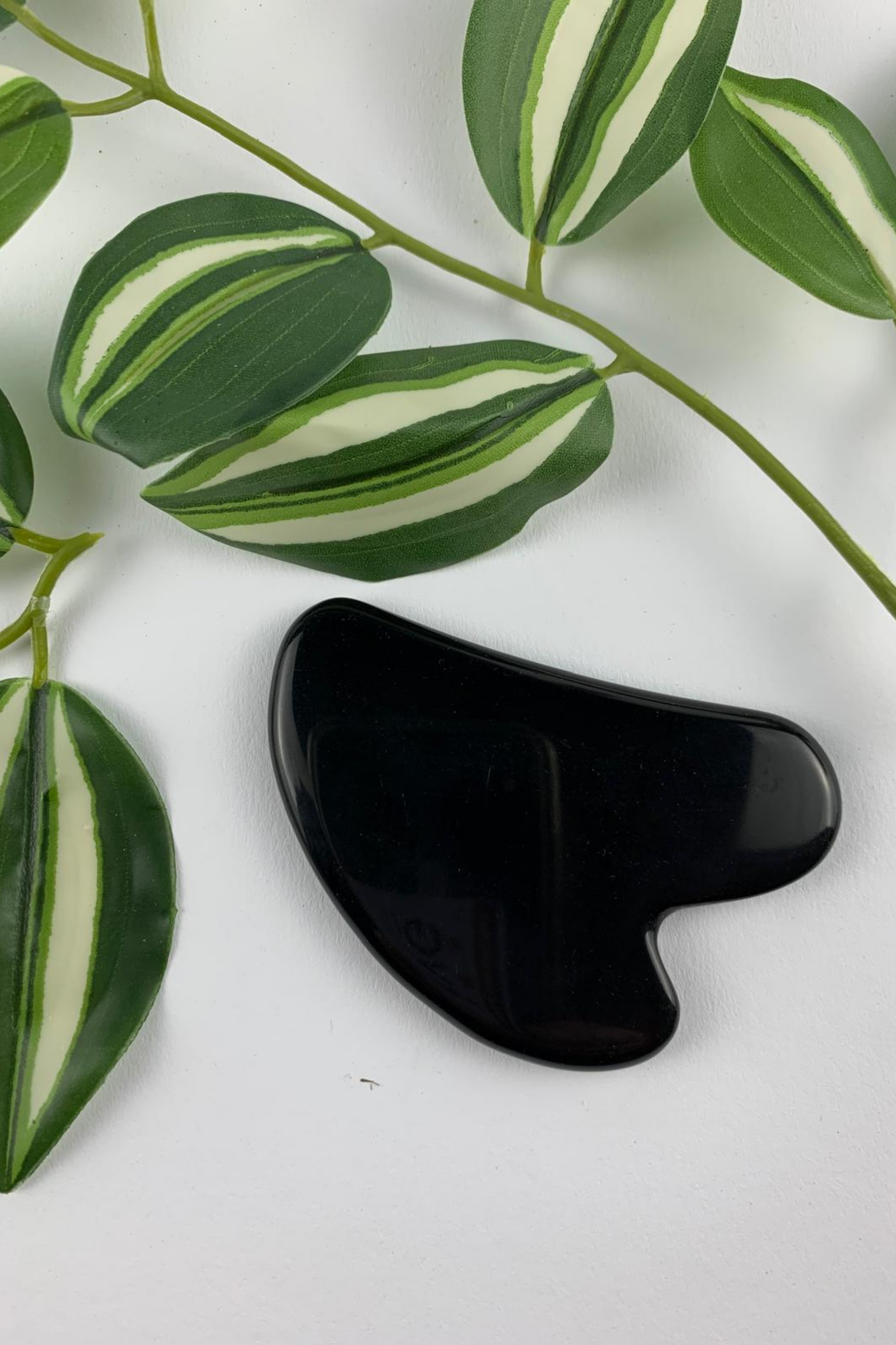 Schwarzer Obsidian Gua Sha