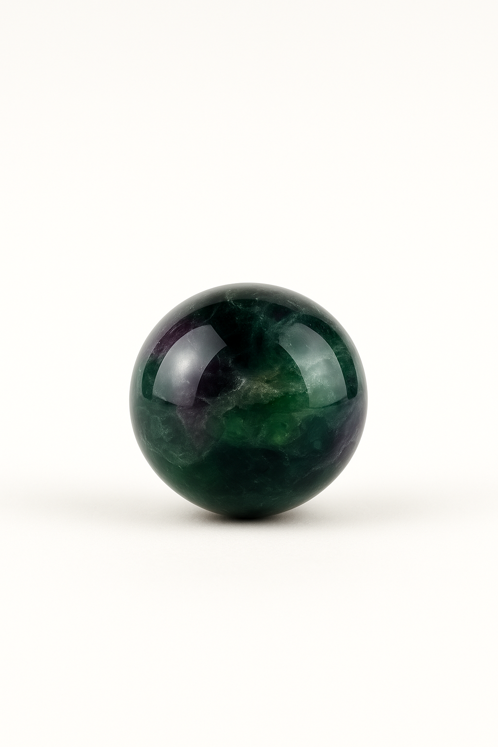 Kugel Groß-Fluorit