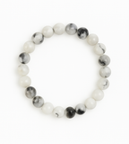 Kugelarmband-Mondstein