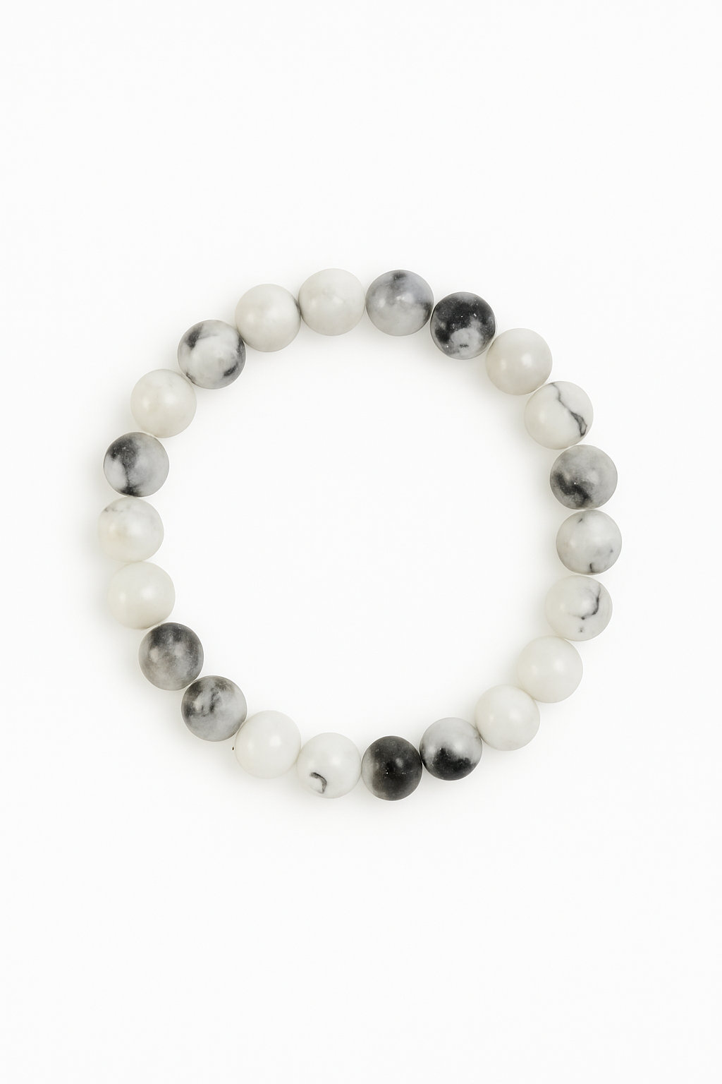 Kugelarmband-Mondstein