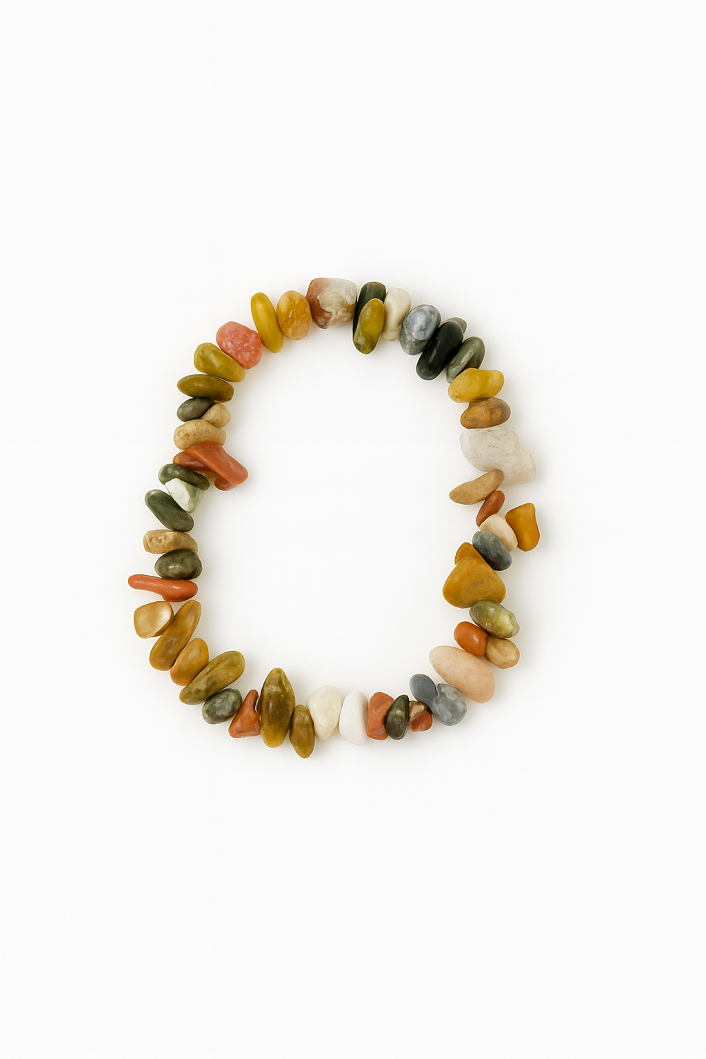 Konfetti Armband-Ozean Jaspis