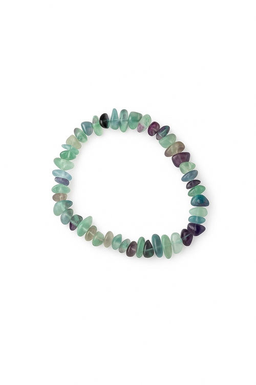 Konfetti Armband-Fluorit