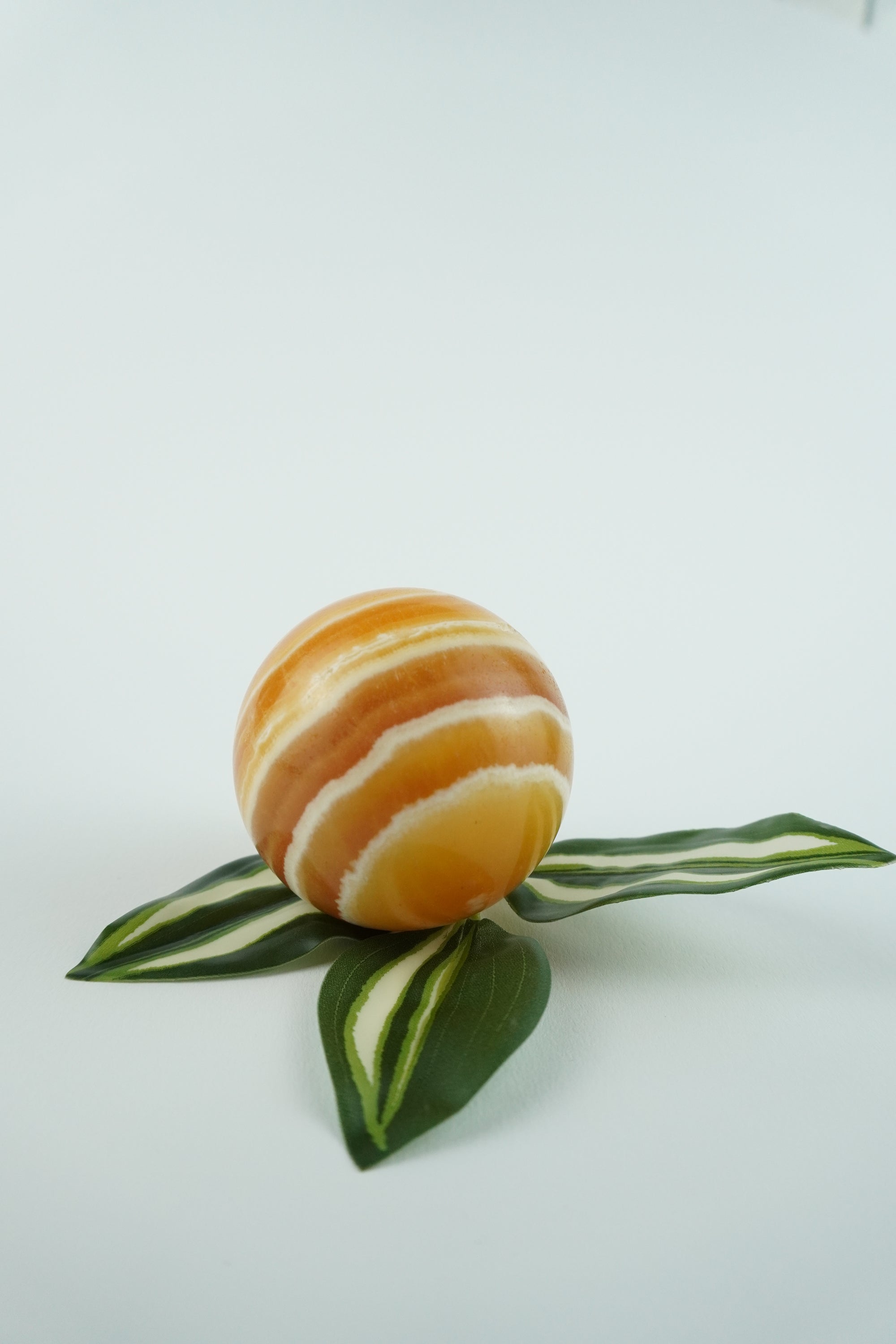 Kugel Groß-Orange Calcit