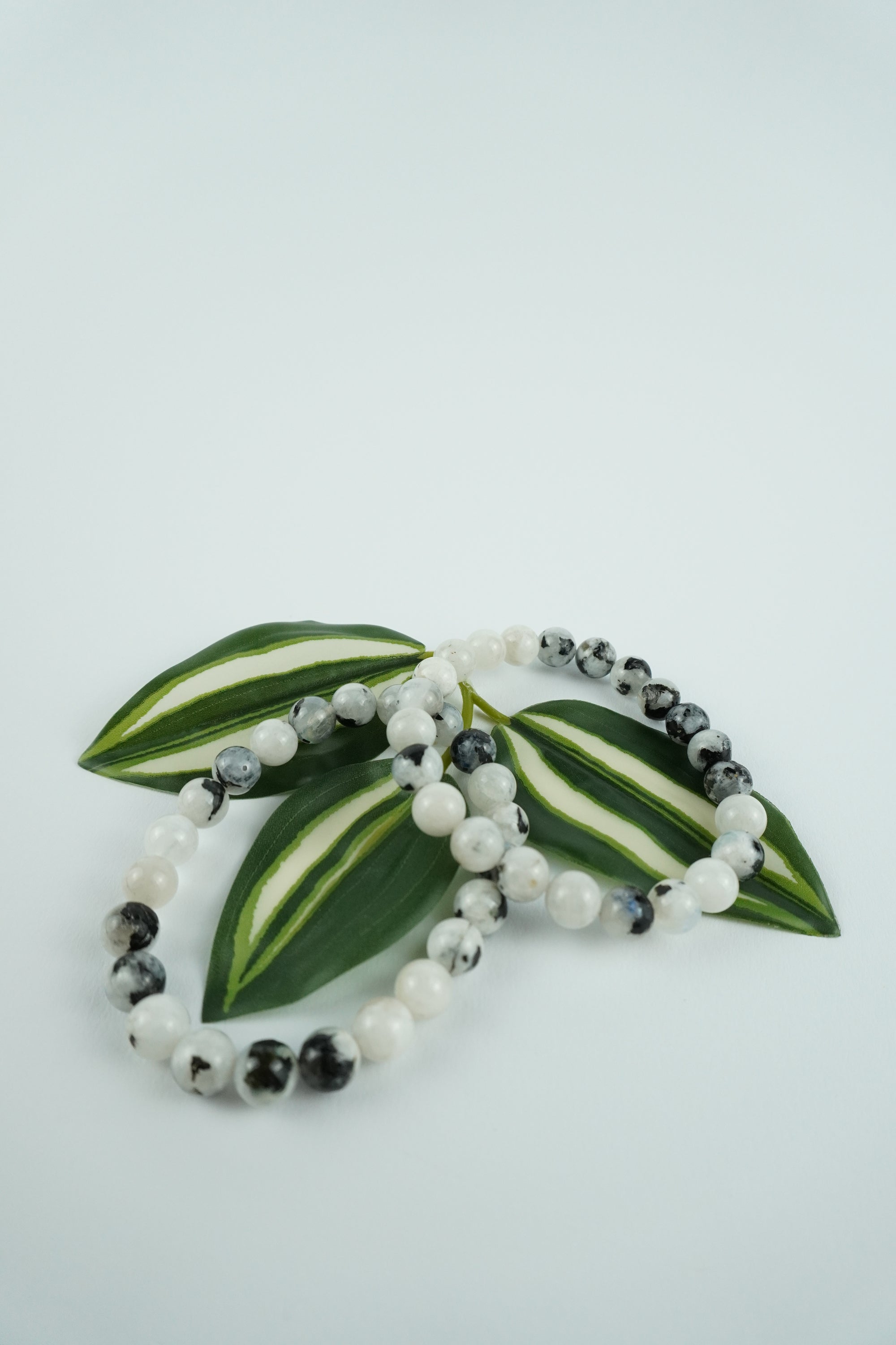 Kugelarmband-Mondstein