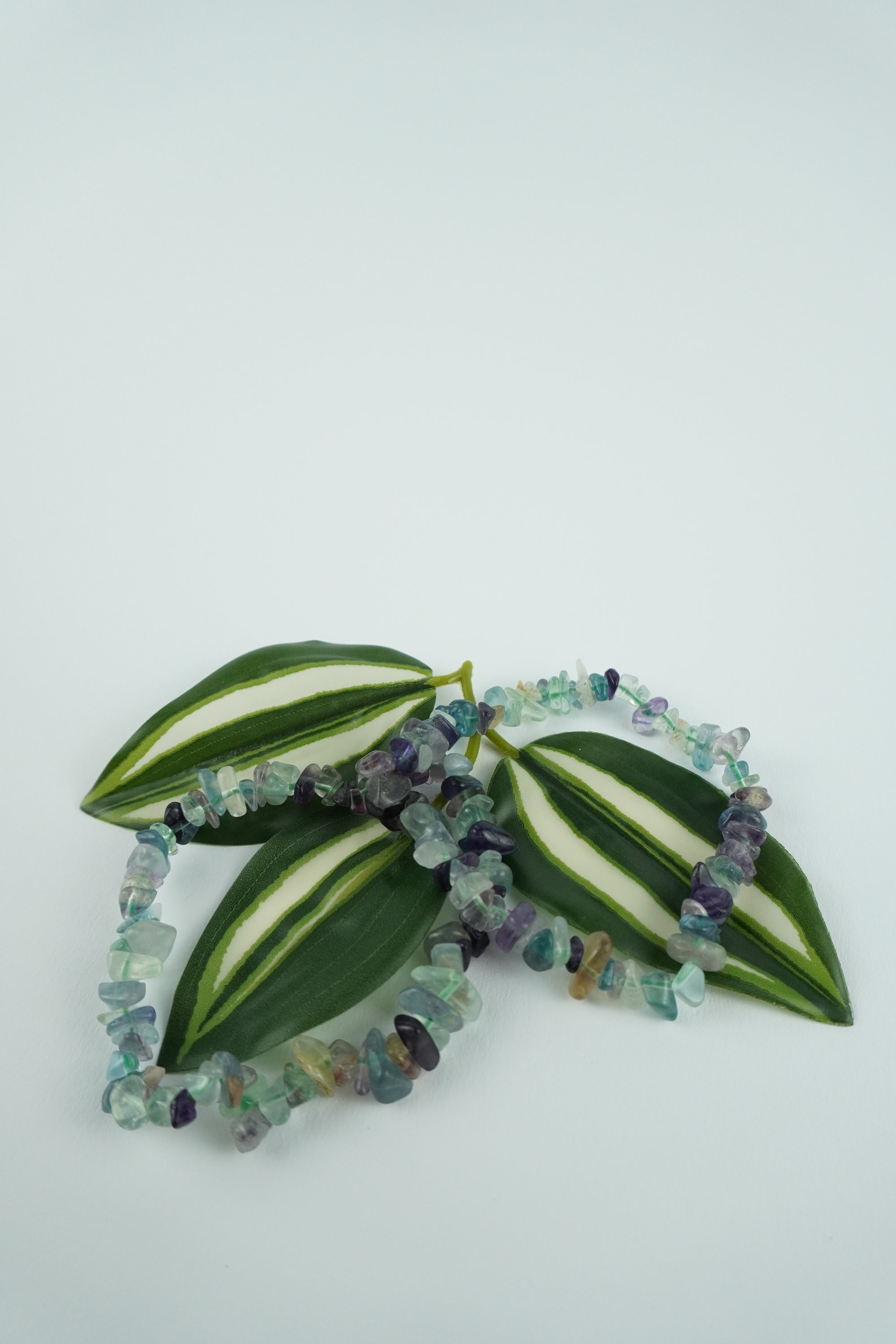 Konfetti Armband-Fluorit