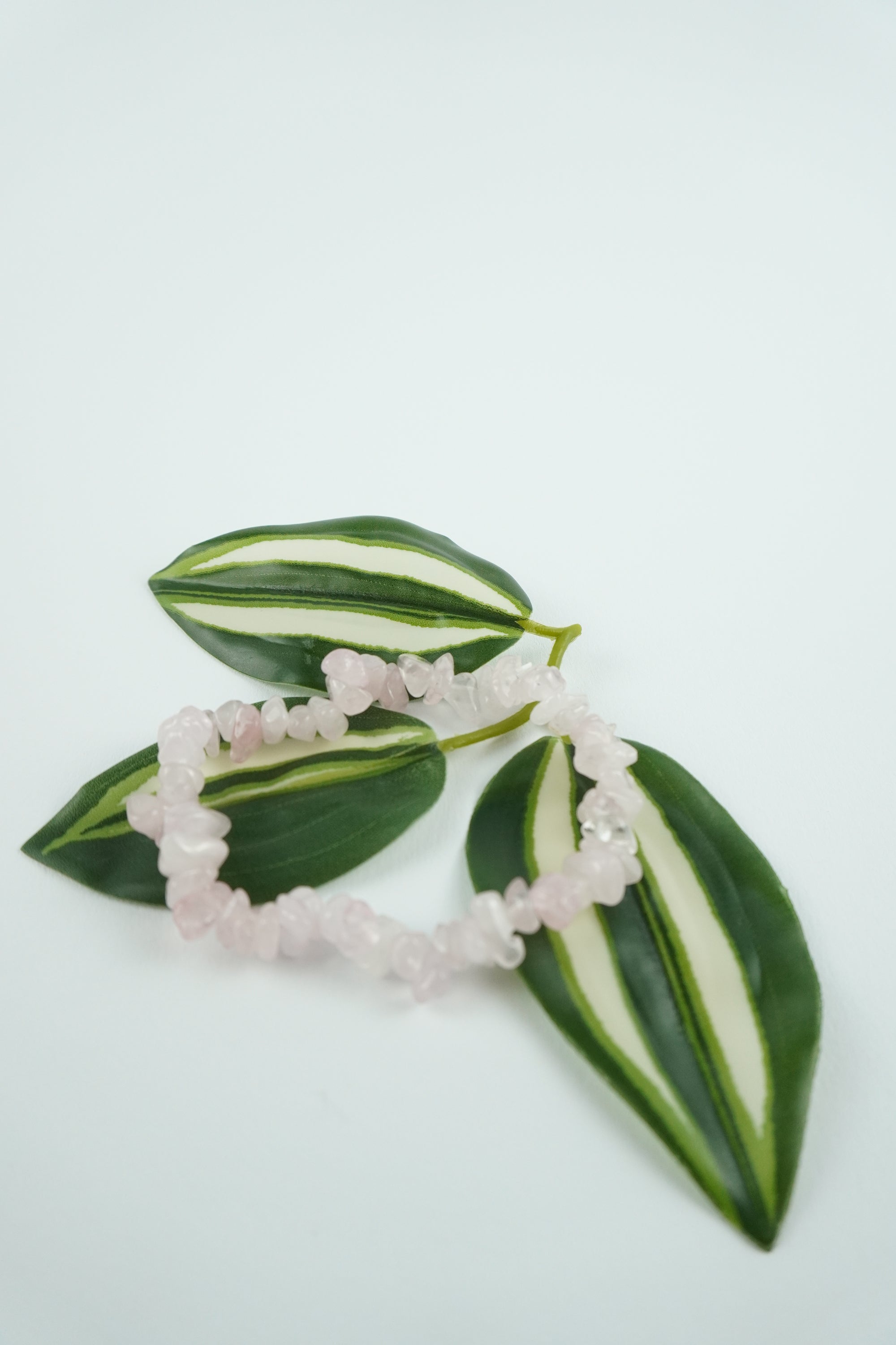 Konfetti Armband-Rosenquarz