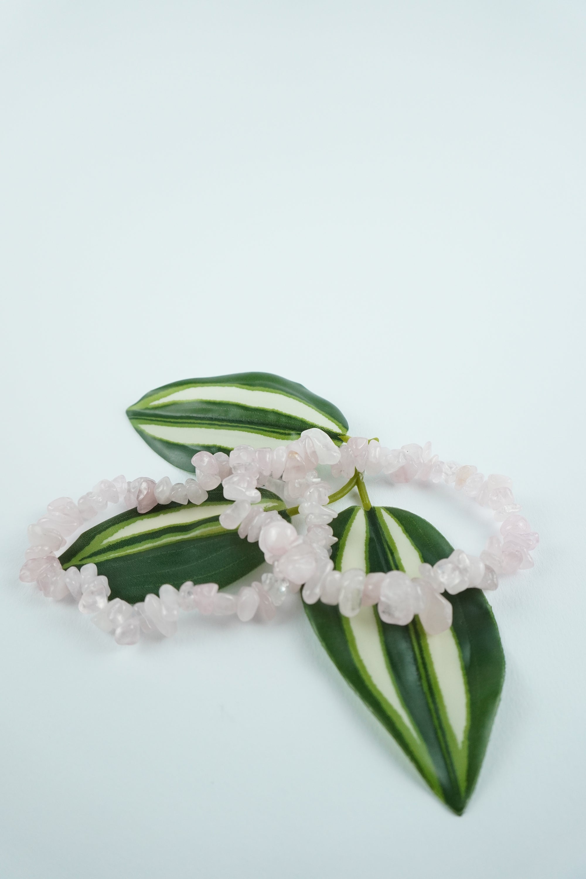 Konfetti Armband-Rosenquarz