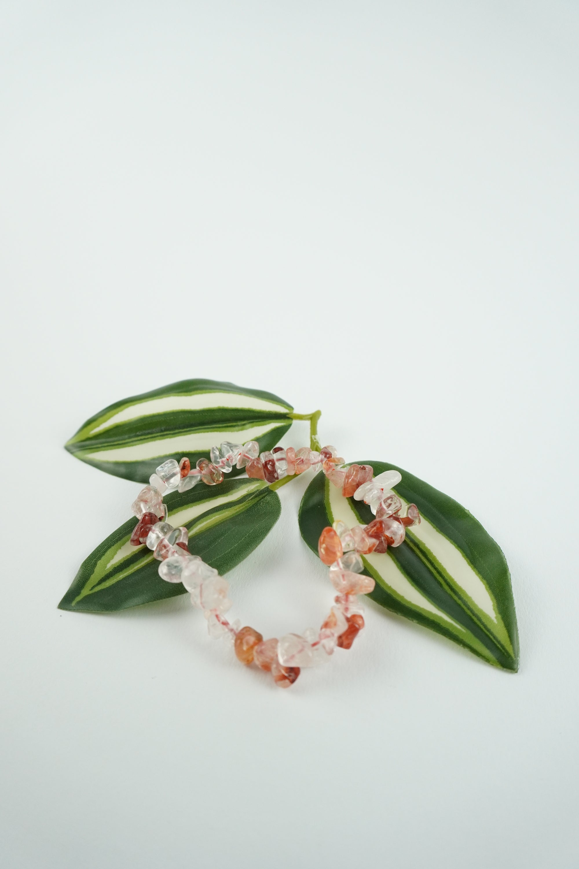 Konfetti Armband-Feuerquarz