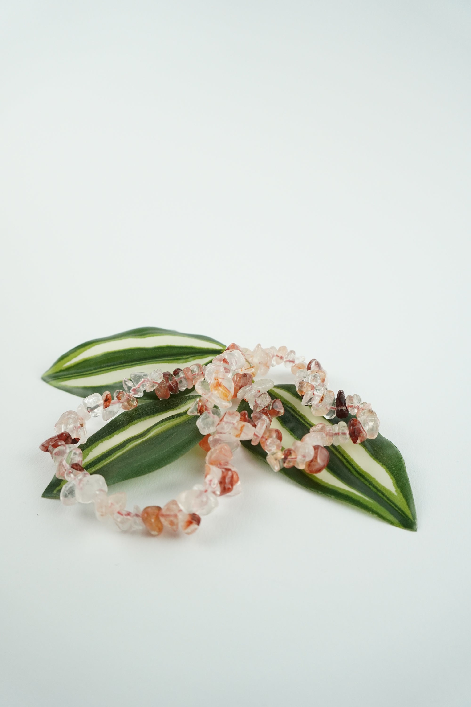 Konfetti Armband-Feuerquarz